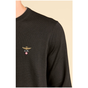 AERONAUTICA MILITARE SWETER wełna
