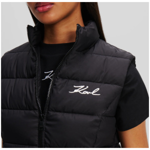 KARL LAGERFELD KAMIZELKA BEZRĘKAWNIK