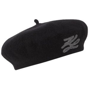 KARL LAGERFELD BERET WEŁNIANY